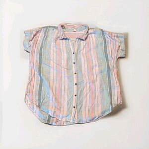 Caslon Multicolor Striped Blouse